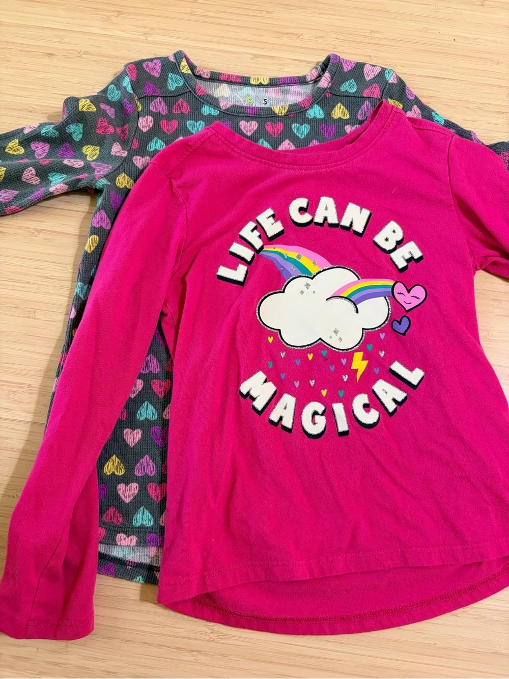 Long sleeve tees-BUNDLE-5T